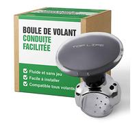 Pomello Volante Auto - Compatibile Con Tutti I Volanti - Impugnatura per Macchina, Trattore, Tosaerba, Barca - Facilita Le Manovre