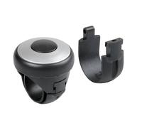 POMELLO VOLANTE PALMARE PER STERZO AUTO CAMPER UNIVERSALE Ø 37-47 mm NERO-GRIGIO