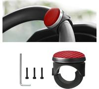 Pomello Volante, per Peugeot 208 e208 GT GT Line 2020-2023 Pomello Volante con Cuscinetto e Chiave, Facile Adatto ad Auto, Camion, Trattori, Barche,Red