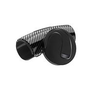 Pomello Volante,Pomello Volante Camion 360 ° volante manopola sfera auto Steeringbooster silicone di potere di sterzo pomello Booster adduttori Auto pomello (Color : Black)