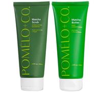 POMÉLO + CO. Matcha Duo Scrub Shampoo Balsamo - tè verde purificante