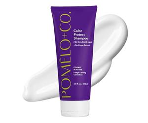 POMÉLO + CO. Shampoo Cosmic Cleanse 200 ml - delicato pantenolo e girasole | per capelli colorati - protegge e preserva il colore a lungo - detergente gentile quotidiano sulla cute