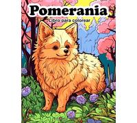 Pomerania Libro para colorear: Libro para colorear