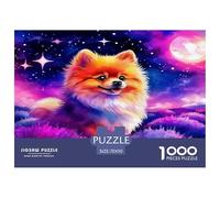 Pomeranian 1000 Pezzi Puzzle Classici Per Adulti E Bambini Da 14 Anni E Più Giochi Rilassamento E Intelligence Cute Dog Perfetto Per Appassionati Di Esperti - Regalo Per Amore E Amico 70x50cm/1000pcs