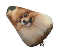 Pomeranian - Coprisedile per bicicletta per cani, extra morbido e confortevole, protezione da pioggia e sole, resistente, antipolvere, per mountain bike da città