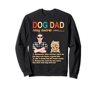 Pomeranian Dog Dad Definition for Daddy Funny Fathers Day Felpa