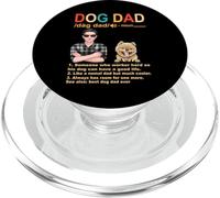 Pomeranian Dog Dad Definition For Daddy Funny Fathers Day PopSockets PopGrip per MagSafe