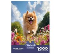 Pomeranian Jigsaw Puzzle Impossibili 1000 Pezzi Decorazione Per La Casa. Rilassamento E Intelligence Per Adulti E Ragazzi Da 14 Anni 38x26cm/1000pcs