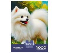 Pomeranian Jigsaw Puzzle Impossibili 1000Pcs Decorazione La Casa Rilassamento E Intelligence Per Adulti E Ragazzi Da 14 Anni 70x50cm/1000pcs