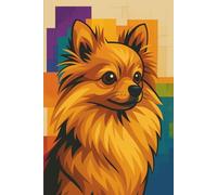 Pomeranian Notebook: Cartoon Journal, Diary, Writing Pad: A playful gift for Kids, Dog Lovers, Pomeranian Fans, Fluff Enthusiasts, Family, Friends, Loved Ones & Creative Spirits