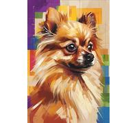 Pomeranian Notebook: Journal, Diary, Dog Notepad: A delightful and charming gift for Family, Friends, Loved Ones, Kids, Dog Enthusiasts, Pomeranian Fans, and Small Dog Parents