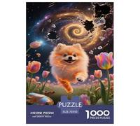 Pomeranian Puppy Jigsaw Puzzle Impossible 1000 Pezzi Decorazione Per La Casa. Giochi Rilassamento E Intelligence Per Adulti E Ragazzi Da 14 Anni 70x50cm/1000pcs