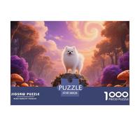 Pomeranian, Puzzle Da 1000 Pezzi, Stimola Memoria E Creatività, Perfetto Per Regali, Adatto Dai 10 Anni, Pet Dog, 38x26cm/1000pcs