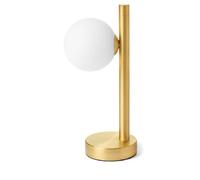 POMI' LAMPADA DA TAVOLO 1 LUCE ORO SPAZZOLATO ATTACCO G9