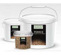 POMICE Piante in Vaso pratico secchio con coperchio rigido richiudibile 5-15 mm