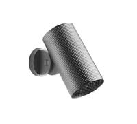 Pomme de douche Gessi316 Cesello pour montage mural, environ 12 l/min à 3 bar, fonction : douche de pluie, 57233707, 57233707, Colorazione: Metallo nero spazzolato PVD