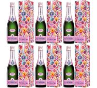 Pommery - Champagne Brut Rosé con astuccio - Confezione da 6 x 75 cl