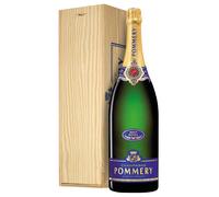 Pommery Royal Champagne AOC Brut Magnum 1,5 ℓ, Cassetta di legno