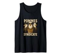 Pommes Syndicate - Occhiali da Sole con Tre gabbiani in Stile Gangster Canotta