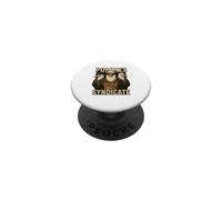Pommes Syndicate - Occhiali da sole con tre gabbiani in stile gangster PopSockets PopGrip Adesivo