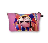 Pomni Jax - Trousse per cosmetici, da donna, graziose, per ragazze, rossetti, idea regalo, N, Taglia unica