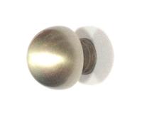 Pomo fisso per porte o portoncini - in ottone - OMP PORRO serie 0170 - Ø 55 mm