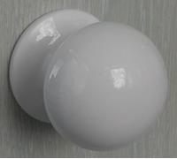 POMO FISSO PER PORTONE ART.869/70 ALL.BIANCO RAL 9010 SAGUATTI