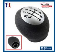 Pomo Leva Cambio Nero Grigio 17,5 mm Per Renault Clio 3 2005-2009