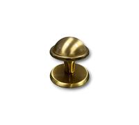 Pomo per Porta Blindata d'entrata Pomolo per Portoncino Portone Oro Satinato in