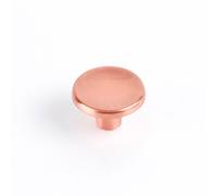 Pomo Rei 774 Oro Rosa Metallo Ø 35 x 23 mm [2 Unità]