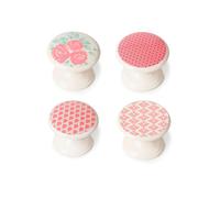 Pomo Rei m4 Metallo Ø 33 x 27 mm 4 Pezzi