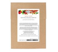 Pomodori a cespuglio in balcone - set di semi con 4 varietà di pomodoro a crescita piuttosto compatta per balconi e terrazze