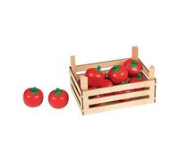 Goki Tomatoes in Vegetable Crate Toy