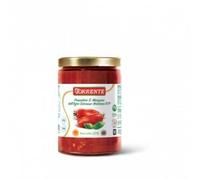 Pomodori Pelati S. Marzano DOP con basilico fresco Gr. 330