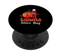 Pomodoro Passata Family Gathering Salsa di pomodoro Day Spice PopSockets PopGrip Adesivo