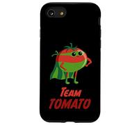 Pomodoro | Super eroe per vegani e vegetariani e giardinaggio Custodia per iPhone SE (2020) / 7/8