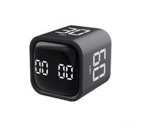 Pomodoro - Timer di apprendimento, dispositivo di messa a fuoco con vibrazione, 44 x 44 x 46 mm, allarme conto alla rovescia da 500 mAh, per studio, lavoro, cucina, modalità gravità manuale (F4 Timer
