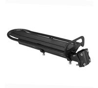 Pomoflexi Supporto in Lega di Alluminio per Bici, Porta Pacchi Posteriore, Portatile e Regolabile