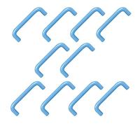 POMOLINE 10 Un. Maniglie Mobile Bambino Piccolo resine ABS Blu - Distanza tra Le Viti 96MM