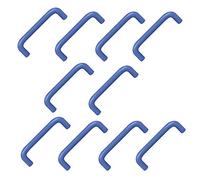 POMOLINE 10 Un. Maniglie Mobile Bambino Piccolo resine ABS Blu Marino - Distanza tra Le Viti 96MM