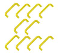 POMOLINE 10 Un. MANIGLIE Mobile Bambino piccolo resine ABS guiallo - Distanza tra le viti 96MM