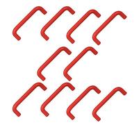 POMOLINE 10 Un. TIARDOR Maniglie mobili Bambino Piccolo resine ABS Rosso - Distanza tra Le Viti 96MM