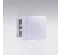 Pomolo Fisso Quadrato per Porta "Mole" in Zama Varie Finiture