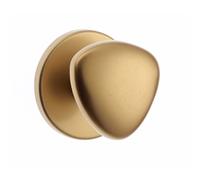 Pomolo fisso tipo cuore con fissaggio vite bronzata Bronzo