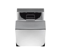 POMOLO GIREVOLE SU ROSETTA COLOMBO MODELLO SQUARE FINITURA CROMO LUCIDO