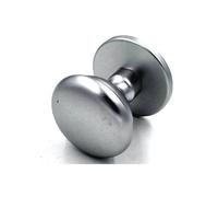 POMOLO GPB BLINDO D.65 ROS.70 FISSO ALLUMINIO CROMO SATINATO - Ferrero Ferrament