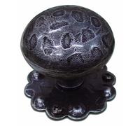 POMOLO IN FERRO BATTUTO FISSO CON ROSETTA 539