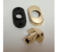 POMOLO PER CILINDRO CHIAVISTELLO MEZZALUNA CON ROSETTA OVALE QUADRO 8 CON GRANO