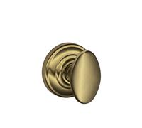 Pomolo per porta scorrevole Siena SCHLAGE Andover Rose in ottone anticato