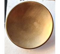 Pomolo Pomo Fisso Porta Portone Alluminio Bronzato mm. 120x30 HOPPE